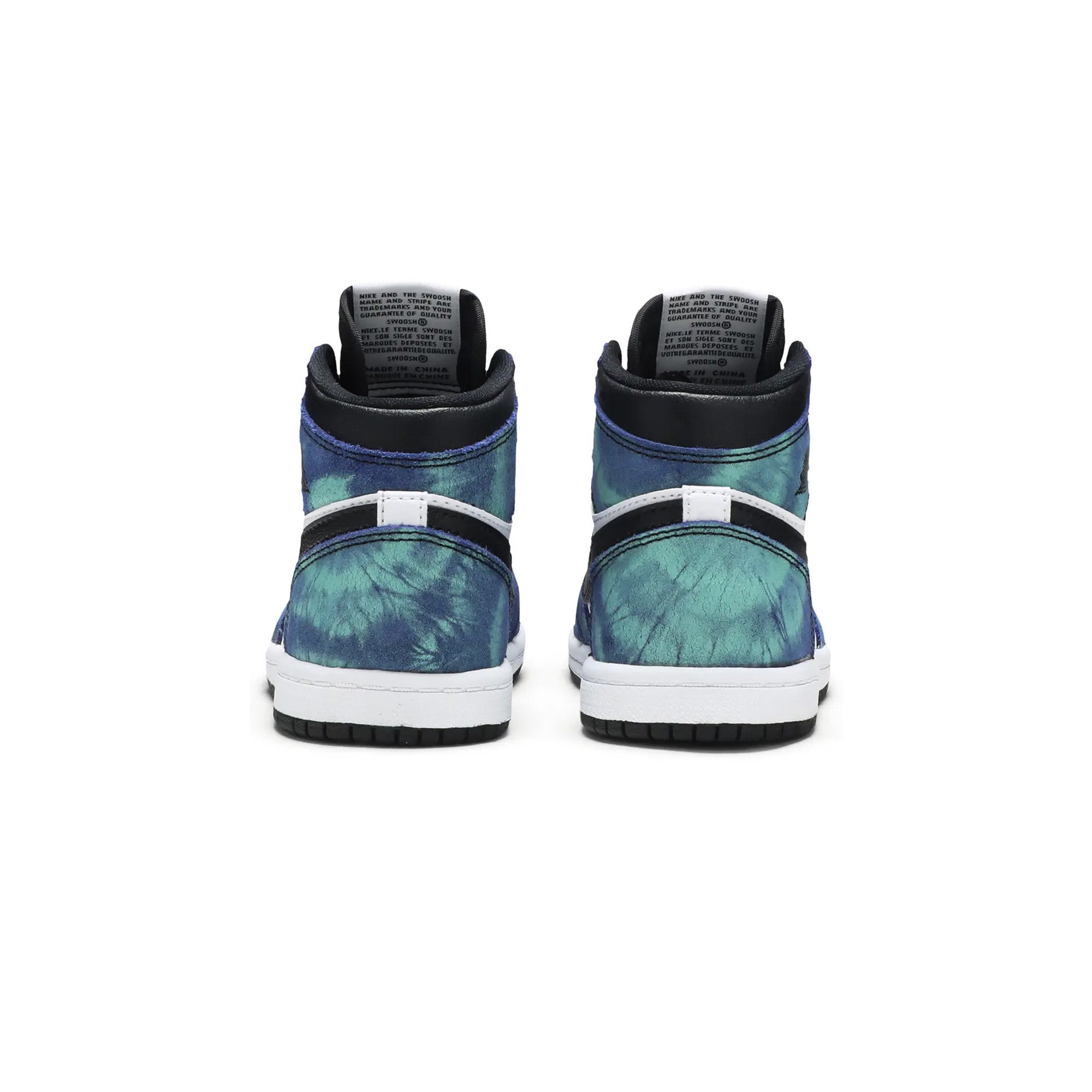 Air Jordan 1 Retro High 'Tie Dye' Sneakers (2020) - Men's Basketball Shoes for Streetwear & Casual Style