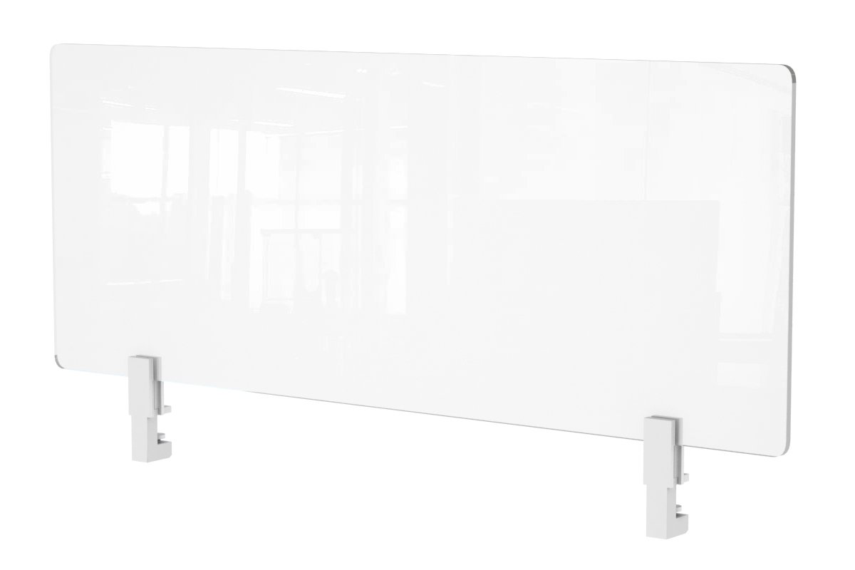 Clear Lean Perspex Hygiene Screens - 600H x 800W Acrylic Protective Barrier for Office, Restaurant & Retail Safety