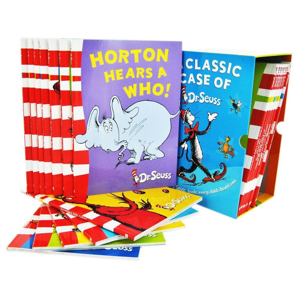 Dr. Seuss 20-Book Classic Collection for Kids - Must-Have Children's Book Set for Early Learning & Bedtime Reading