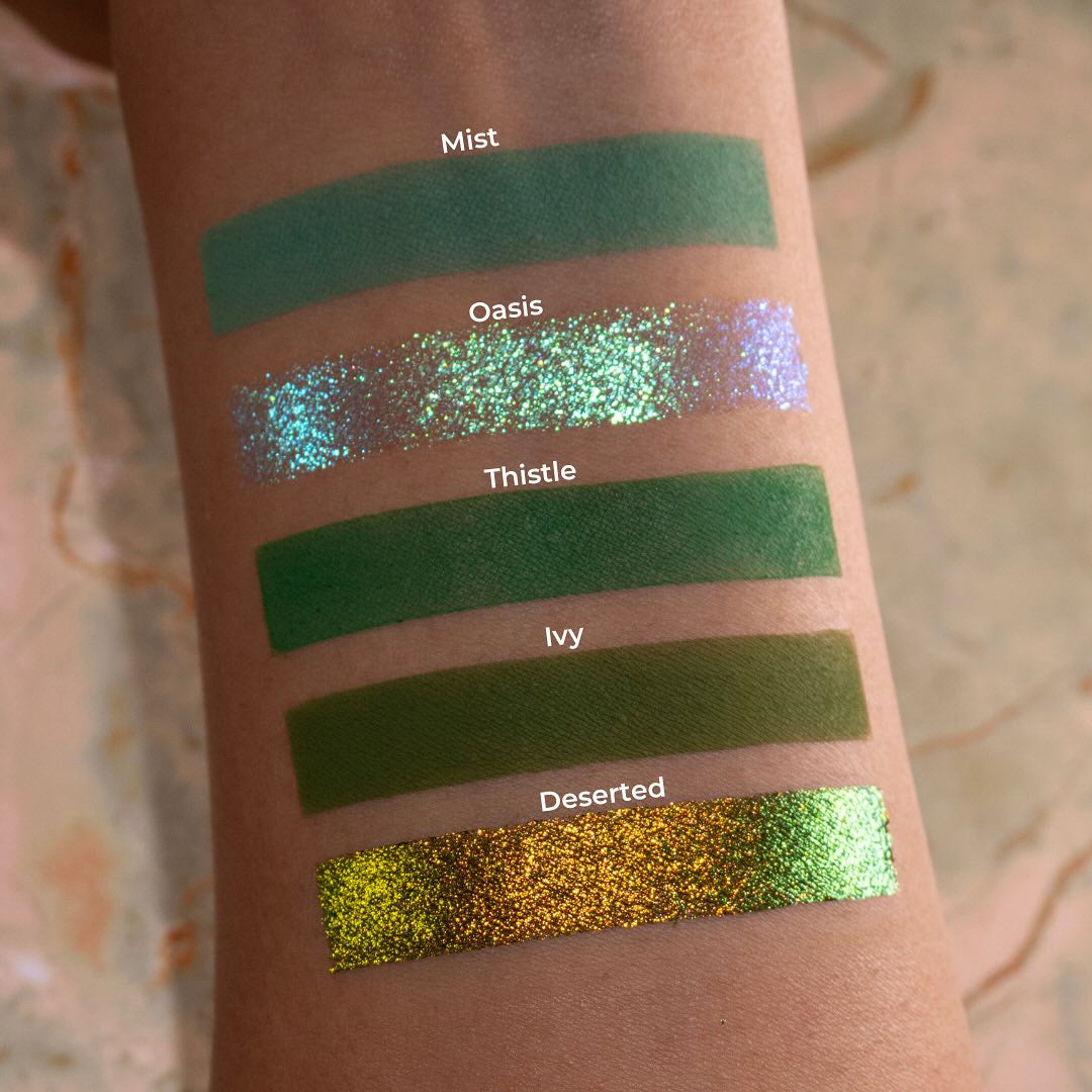 Secret Garden Eyeshadow Palette - 12 Highly Pigmented Matte & Shimmer Shades for Day & Night Makeup Looks | Vegan & Cruelty-Free | Perfect for Bridal, Party & Everyday Wear