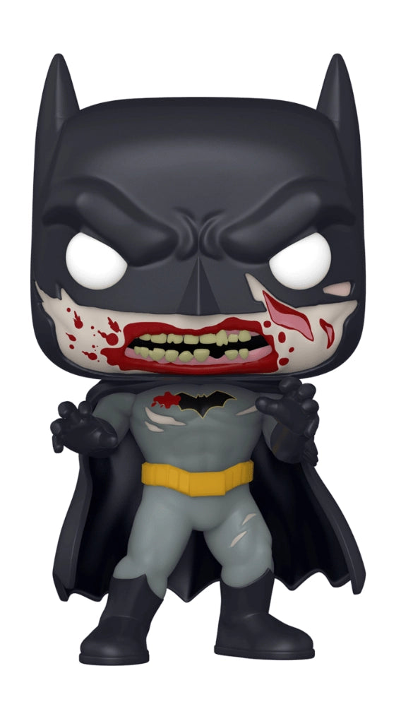 DCeased Batman (Bloody) Gamestop Exclusive #421 Action Figure - Collectible DC Comics Superhero Statue for Display & Gifts