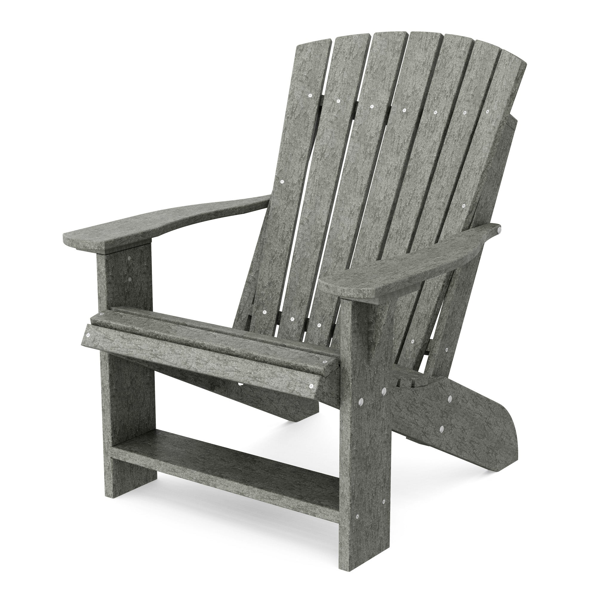 Premium Heritage Adirondack Chair - Solid Wood Outdoor Patio Furniture for Garden, Deck, Poolside & Backyard Relaxation