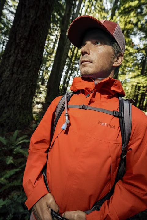 Marmot Precip Eco Pro Jacket for Men - Waterproof & Breathable Rain Jacket - Outdoor Hiking, Camping & Travel Gear