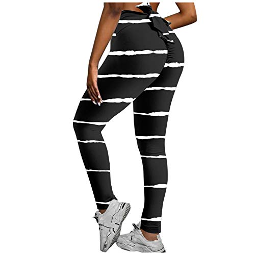 Women's High Waist Yoga Pants with Printed Design - Stretchy & Breathable Workout Leggings for Fitness, Running & Gym Training - Perfect for Yoga, Pilates & Active Lifestyle