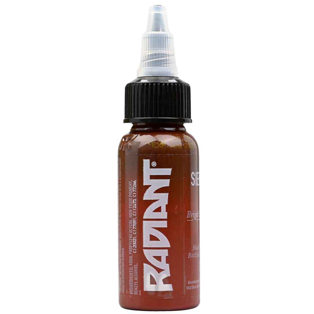 Sienna Radiant Ink - 1 oz Bottle for Calligraphy, Art & DIY Projects | Premium Quality Ink for Artists & Crafters