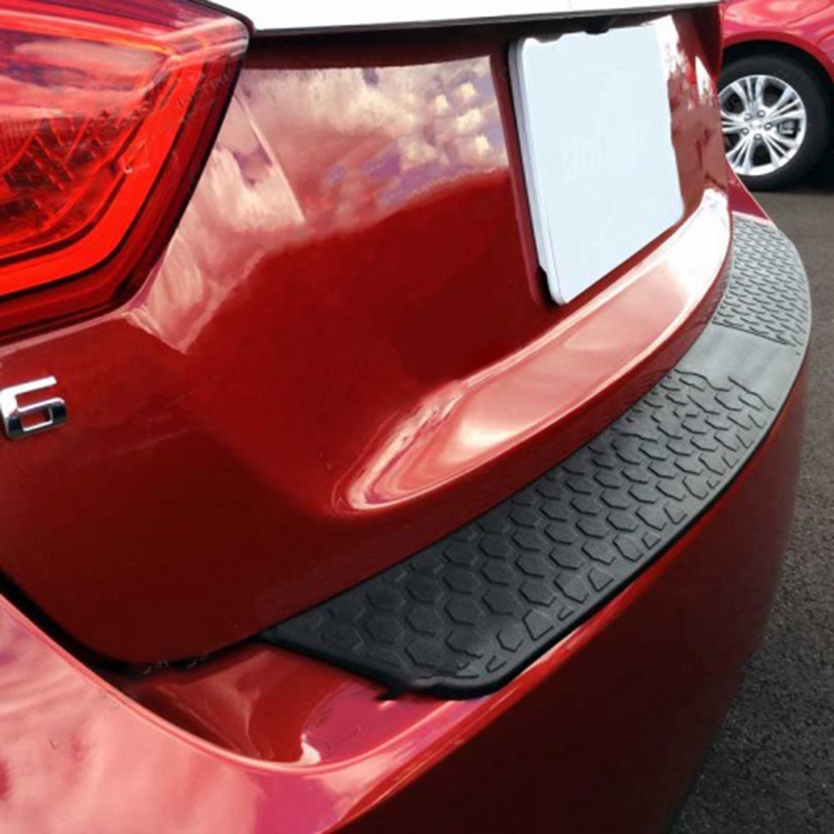 Rear Bumper Cover Protector for 2014-2019 Chevrolet Impala - Heavy Duty ABS Plastic Guard - Scratch & Impact Resistant - Perfect for Parking Lots, Garages & Daily Commutes