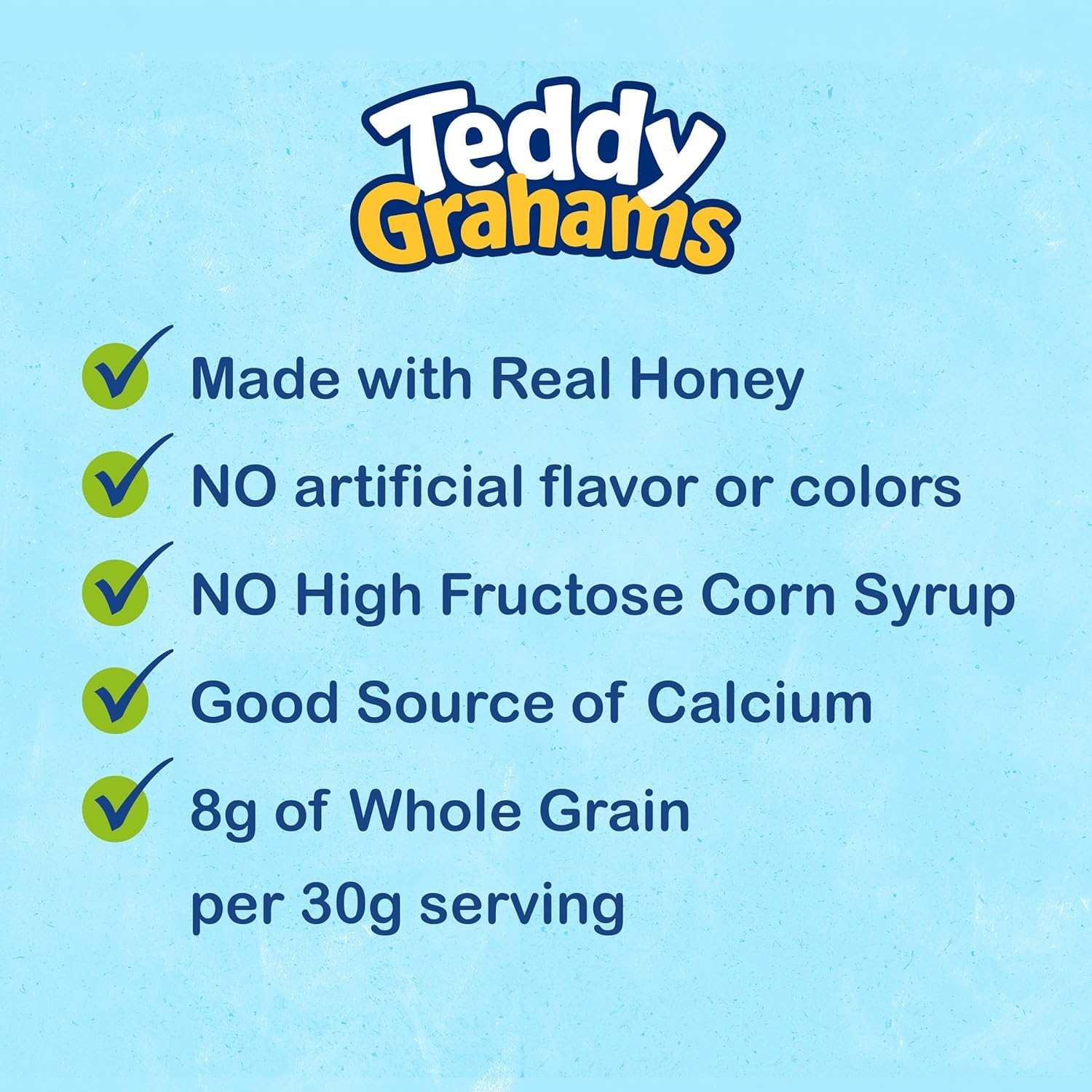 **Teddy Grahams Honey Graham Snacks for Kids - 20 Pack (1 oz Each) | Healthy School Snacks, Lunchbox Treats & On-the-Go Snacking**