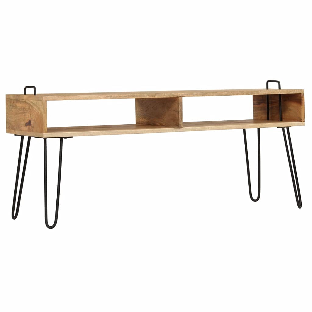 Industrial TV Stand with Storage - 43.3