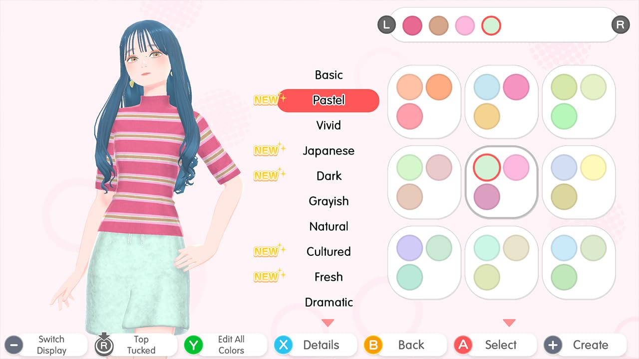 Fashion Dreamer - Styling Game for Nintendo Switch | Create Outfits & Share Designs | Perfect for Fashion Lovers & Gamers