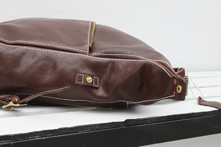 Premium Italian Leather Backpack for Women - Stylish & Durable Travel, Work & Everyday Use