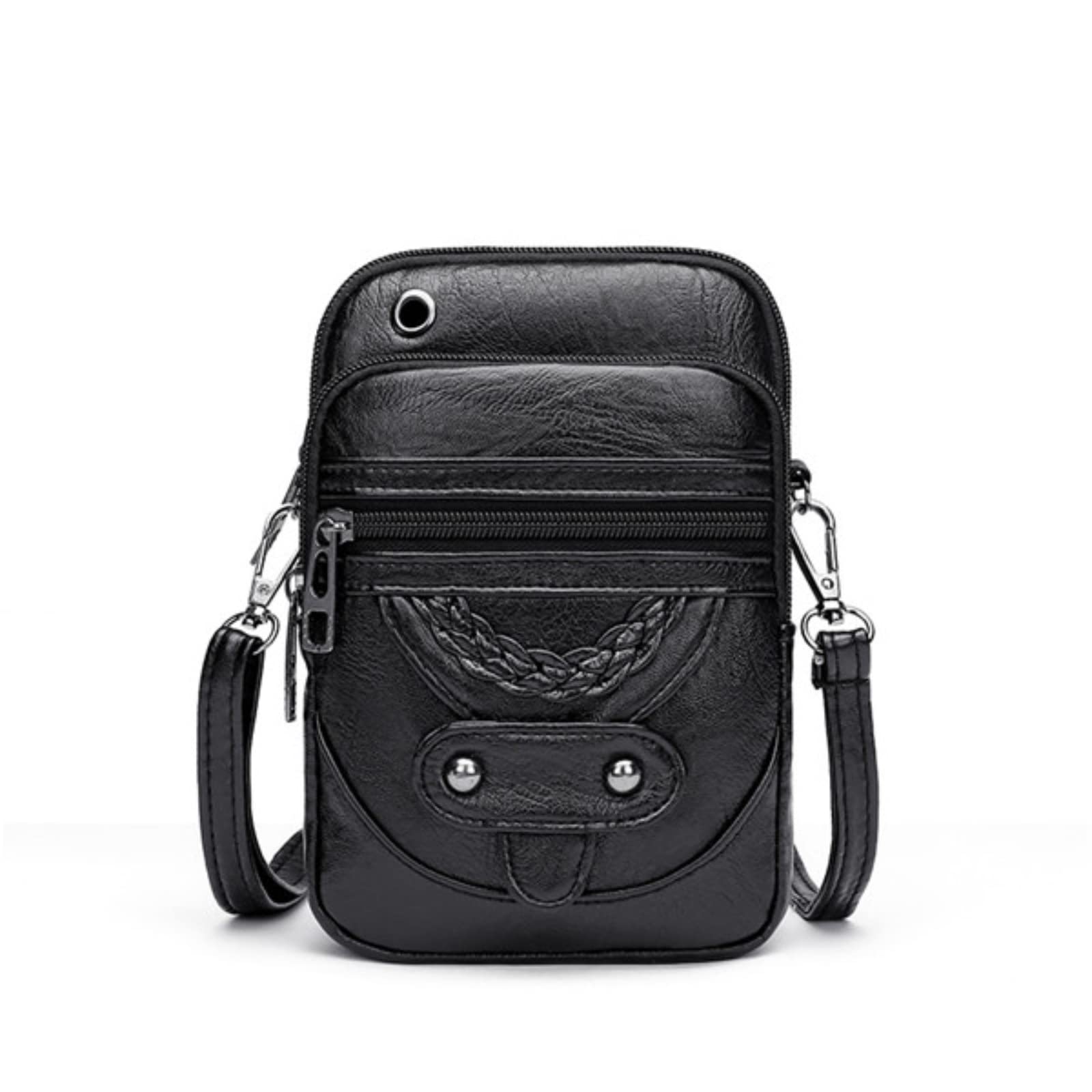 Vintage Women's Shoulder Bag - Small Crossbody Purse with Phone Pocket, Stylish Flap Handbag for Ladies | Perfect for Work, Travel & Everyday Use