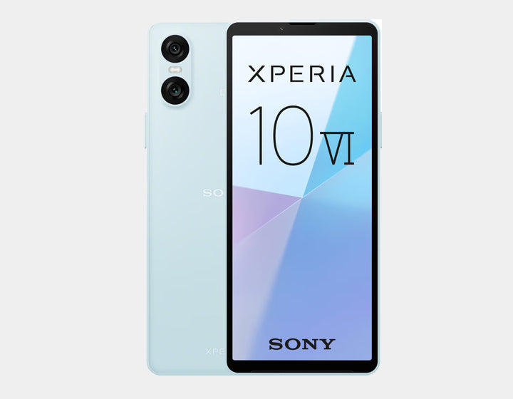 Sony Xperia 10 VI 5G Smartphone - 128GB ROM, 8GB RAM, Dual SIM, GSM Unlocked (Blue) - Perfect for Streaming, Gaming & Business Use