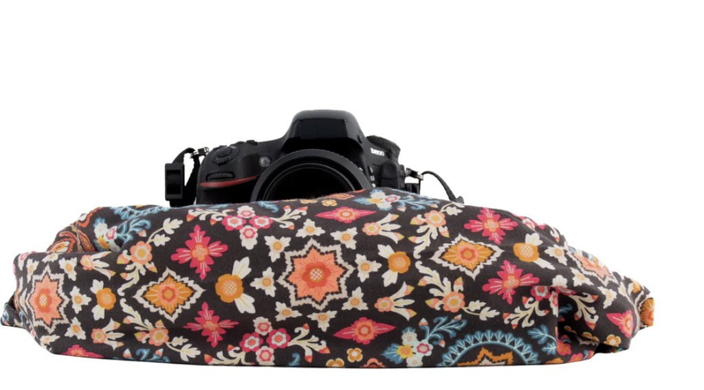 Capturing Couture Pocket Scarf Strap - Fashionable Camera Accessory for Travel & Photography | Perfect for Beach Vacations, Weddings & Outdoor Adventures