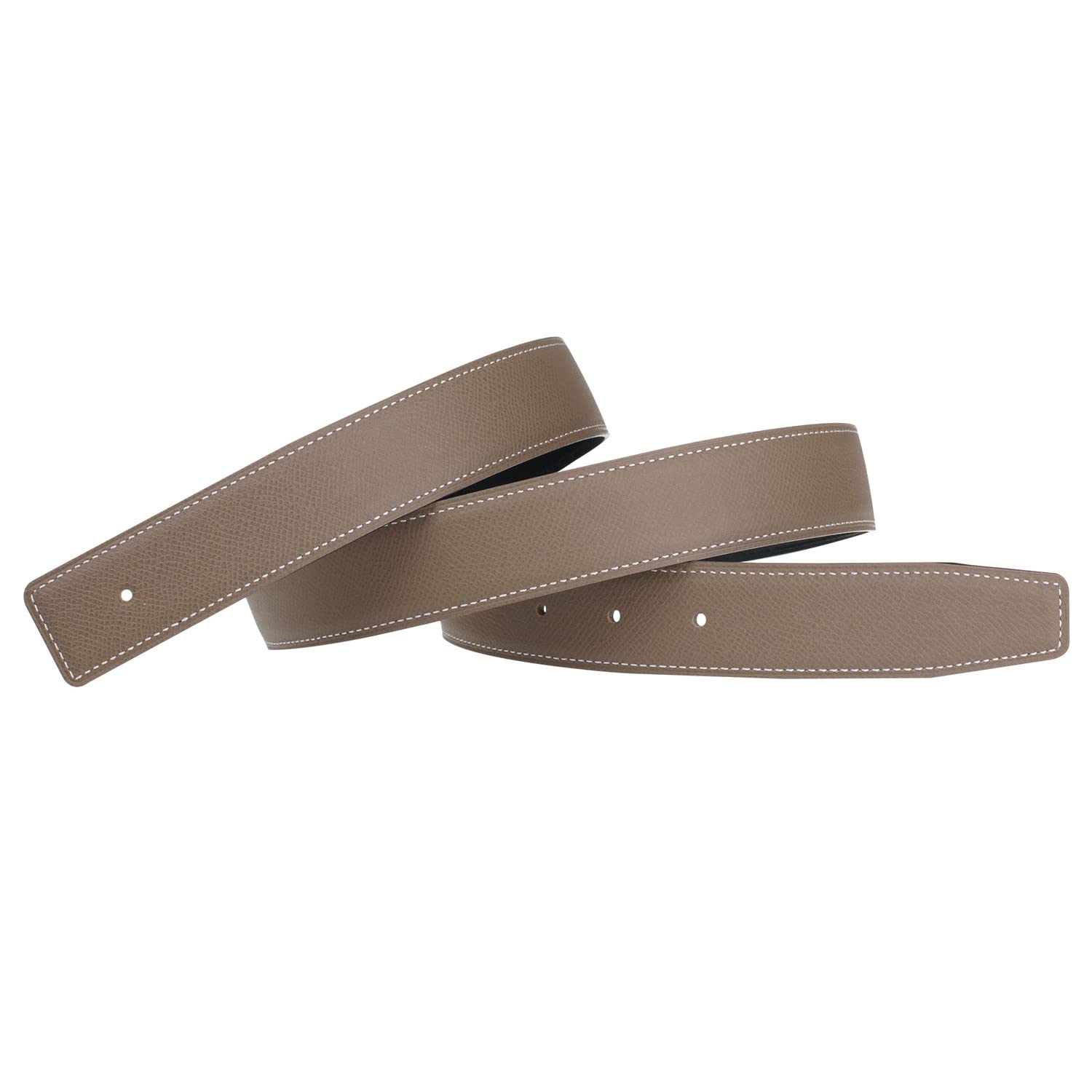 Premium Full Grain Cow Leather Belt Strap - 32mm Wide, No Buckle - Durable Replacement Belt for Men & Women - Perfect for Casual, Office & Formal Wear
