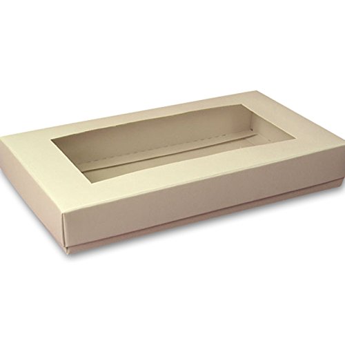 White Bulk Candy Boxes - Pack of 200 | 4.25 Inch Wide | Perfect for Party Favors, Wedding Treats & Candy Buffets