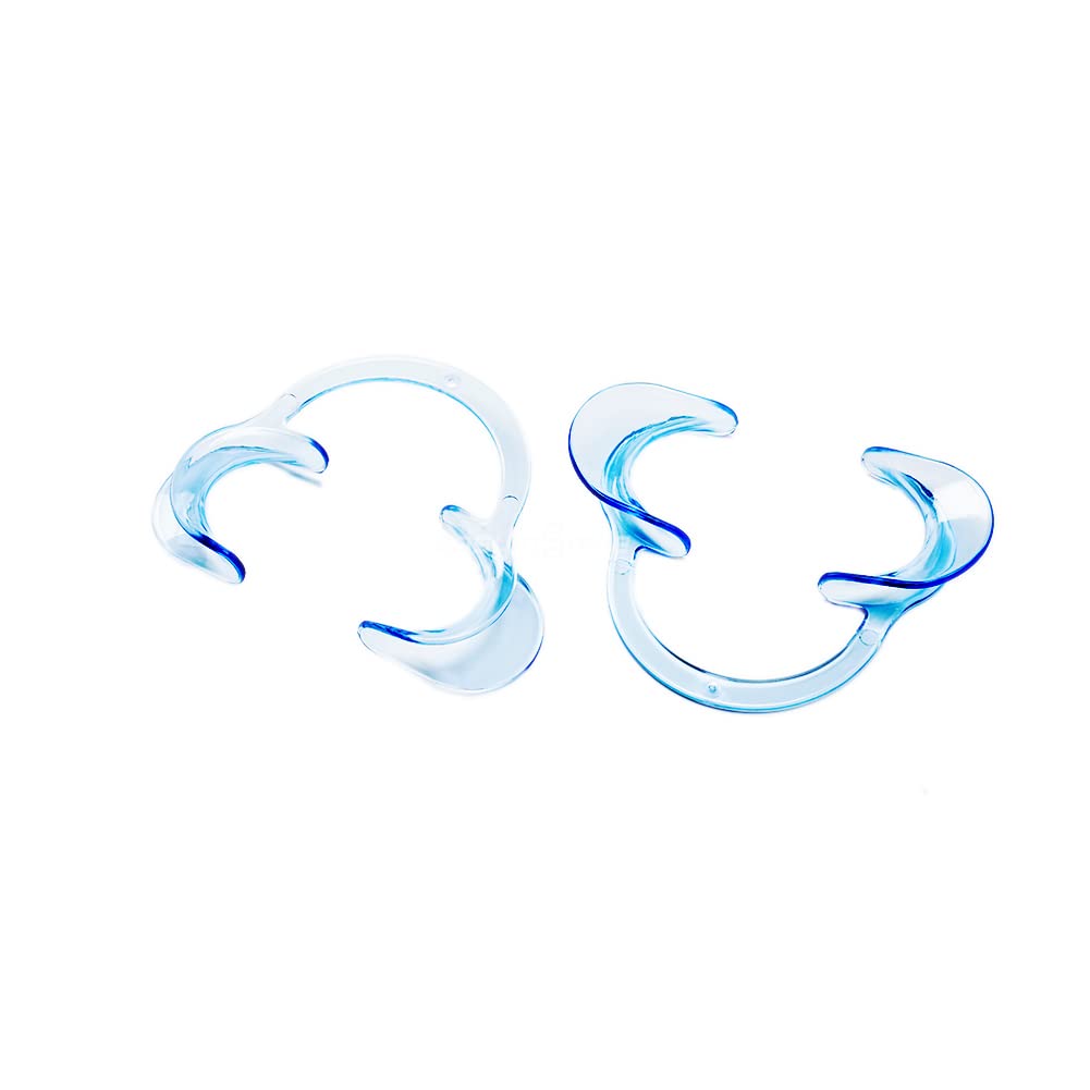 Autoclavable C-Shape Dental Cheek Retractor - 2 Pack for Teeth Whitening, Intraoral Exams & Fun Dental Games (Small Size for Kids) - Perfect for Pediatric Dentists & At-Home Teeth Care