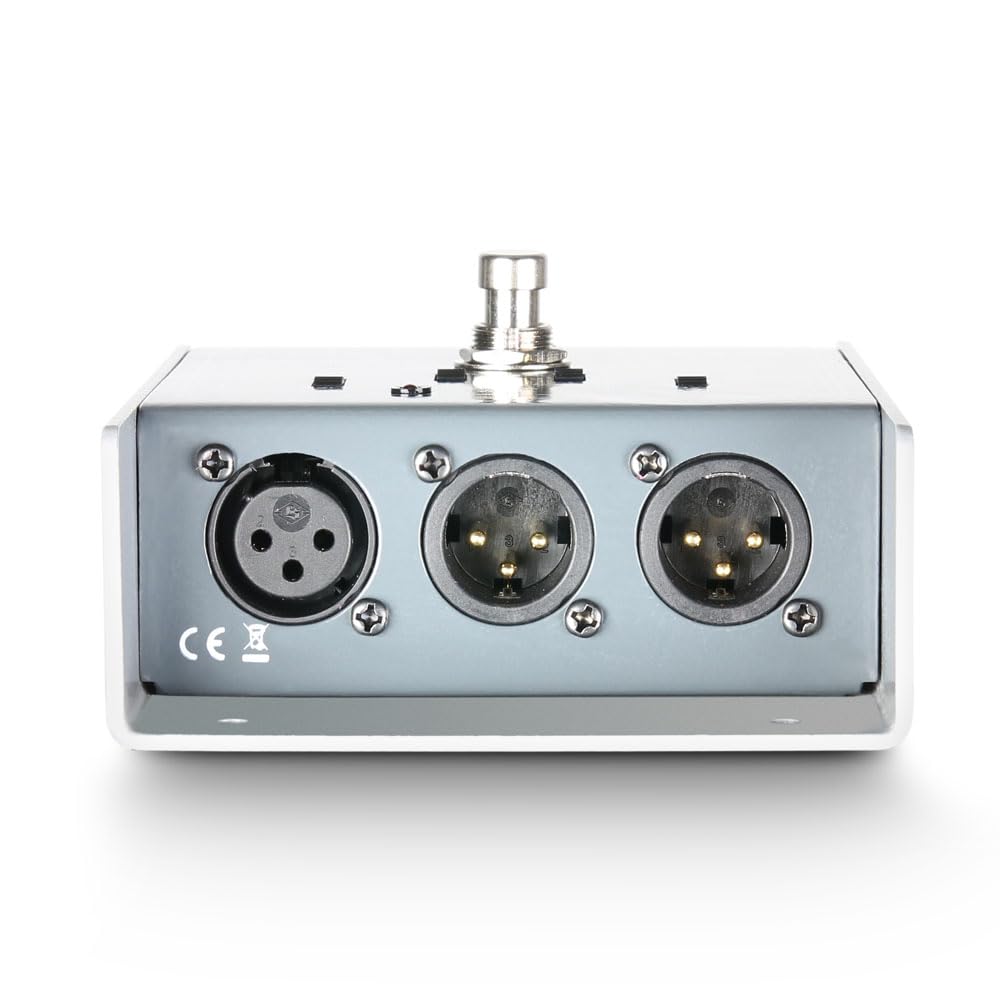 PEABO Balanced Line Output Switch in Grey - Professional Audio Signal Router for Home Studios & Live Performances