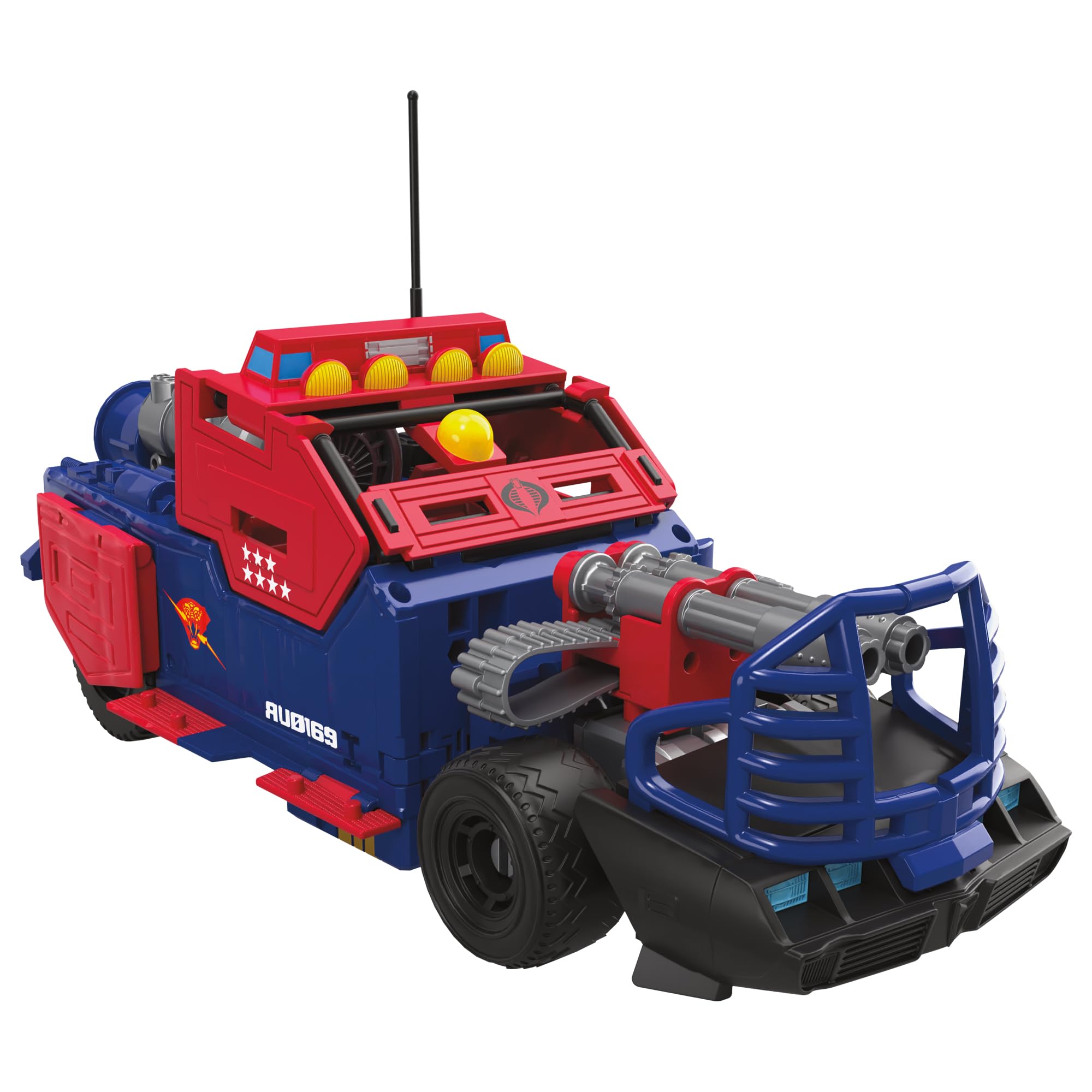 Transformers Collaborative G.I. Joe x Toys Soundwave Dreadnok Thunder Machine Action Figure Set with Zartan & Zarana - Collectible Toys for Kids Ages 8+ | Perfect for Playtime, Display & G.I. Joe Fans Collection