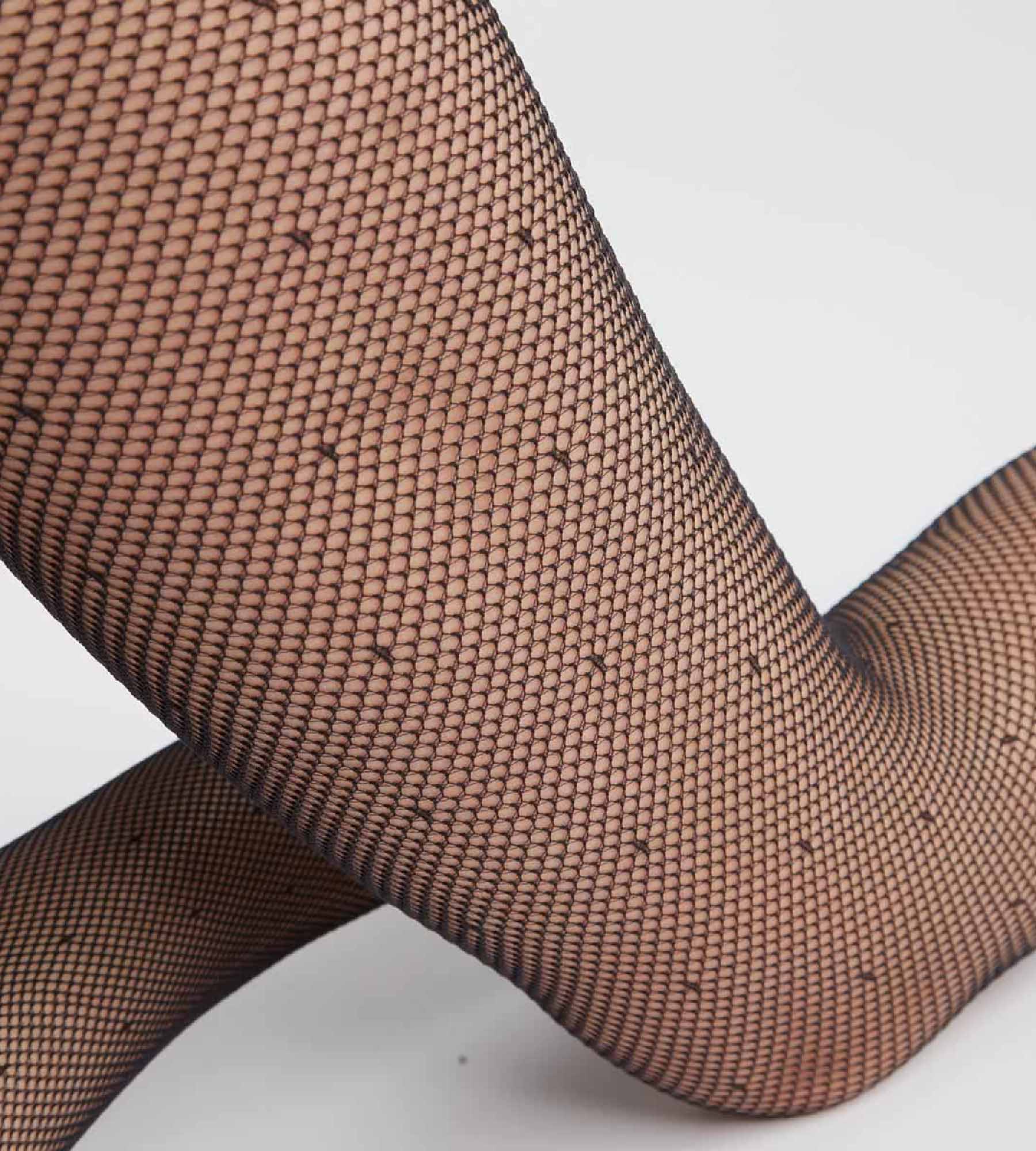 Sexy Black Lace Polka Dot Women's Tights with High Cut - Perfect for Date Night, Cosplay & Burlesque Shows