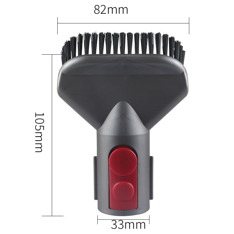 Premium Vacuum Cleaner Accessories - 5-Piece Tip Brush Set for Deep Cleaning Carpets, Upholstery & Hard Floors - Ideal for Pet Hair, Dust & Debris Removal - Compatible with Most Vacuum Brands