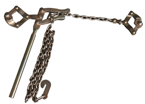Economy Chain Grab - Heavy Duty Lifting & Towing Tool for Construction, Automotive, and Industrial Use