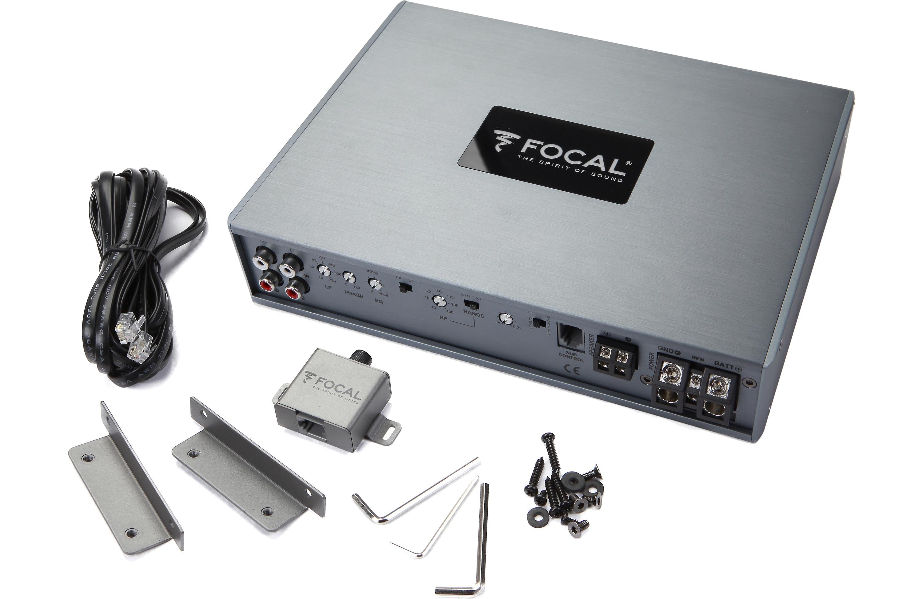 Focal FDP1.900 Performance Mono Car Amplifier - High Power 1-Channel Audio System for Vehicles | Perfect for Car Audio Upgrades & Bass Enhancement