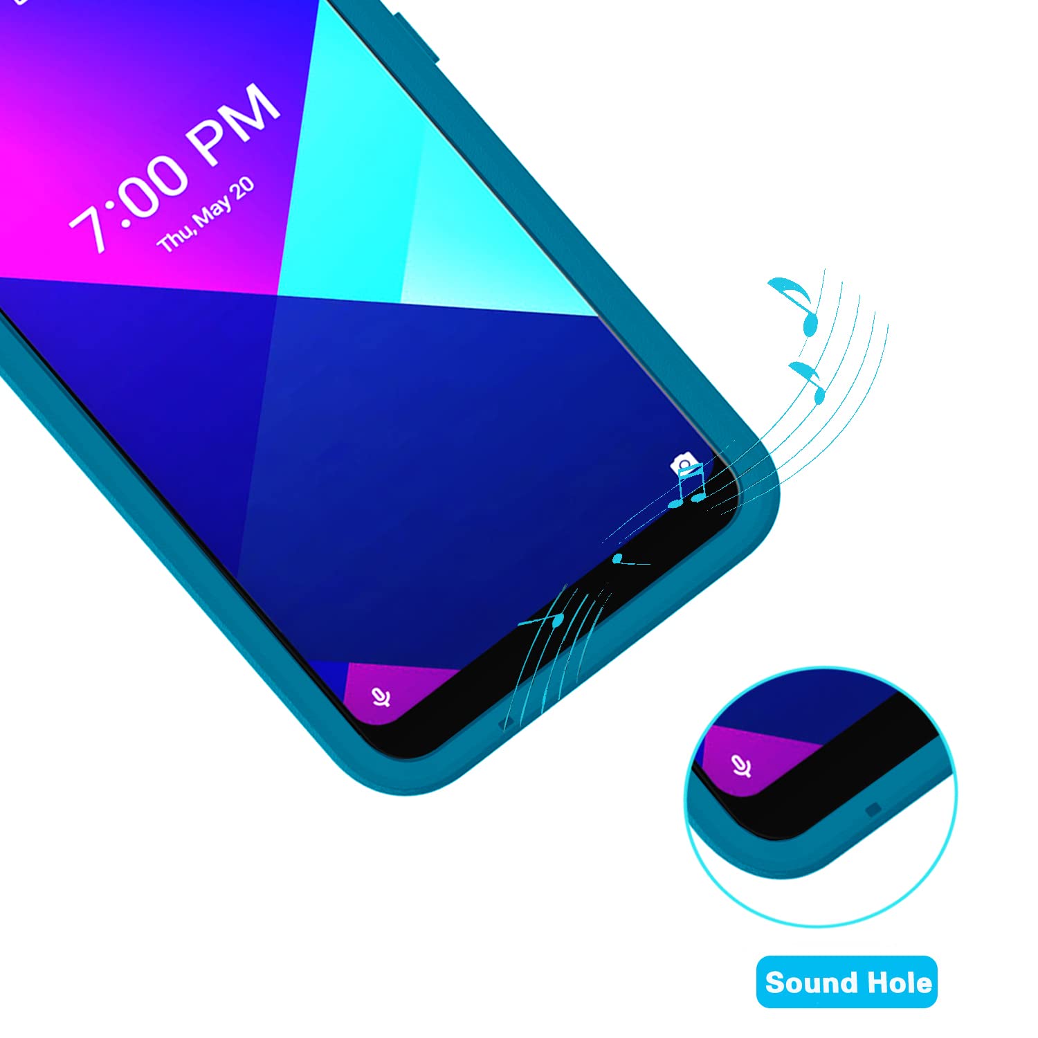 Wiko Ride 3 Phone Case with Tempered Glass & Kickstand - Slim Rugged Magnetic Cover for Women & Men | Perfect for Work & Travel