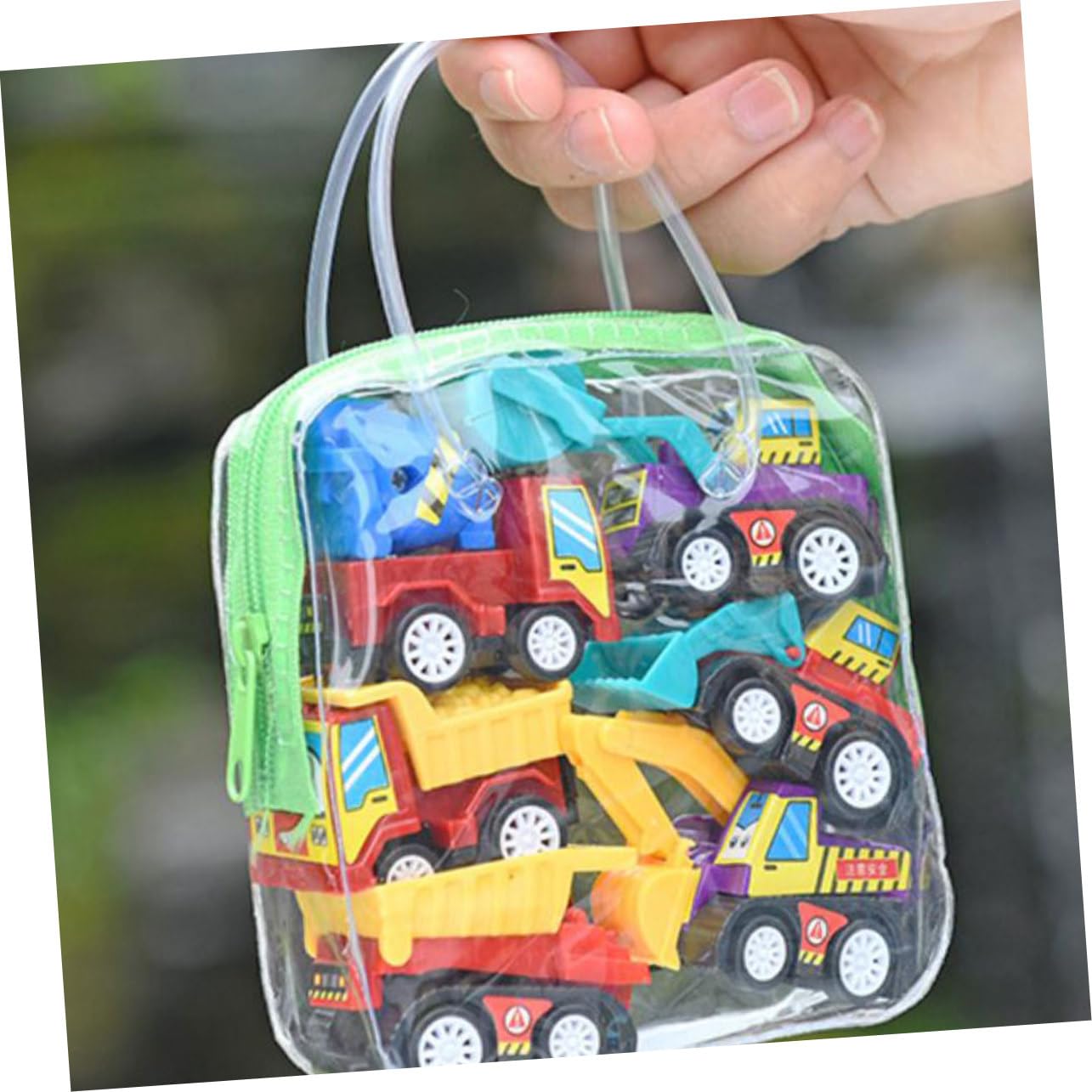 **Abaodam 12-Piece Kids Toy Truck Set - Educational Off-Road Vehicles, Inertia Excavator & Mini Cars for Boys & Girls - Perfect for Indoor Play, Birthday Gifts & Learning Activities**