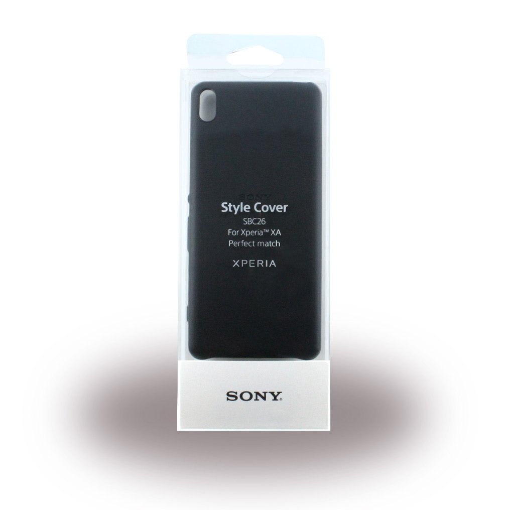 Sony Xperia XA Smart Style Cover Case - Graphite Black | Slim Protective Phone Cover for Xperia XA | Perfect for Work, Travel & Everyday Use