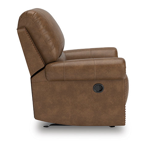 Premium Chasemore Earth Recliner PC5590261 - Ergonomic Comfort for Living Room, Home Theater & Office - Adjustable Leather Reclining Chair with Lumbar Support