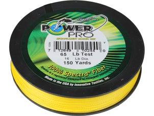 PowerPro Braided Fishing Line - High Strength Spectra Fiber, Low Stretch, Smooth Casting - Perfect for Saltwater, Freshwater, Bass, and Offshore Fishing