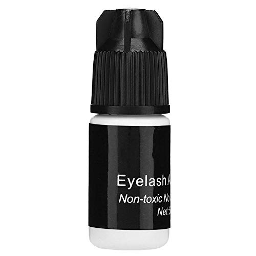 Best Eyelash Extension Glue - Long Lasting, Strong Hold Lash Adhesive for False Eyelashes - Safe & Gentle Formula - Perfect for Professional Salon Use or DIY Home Application
