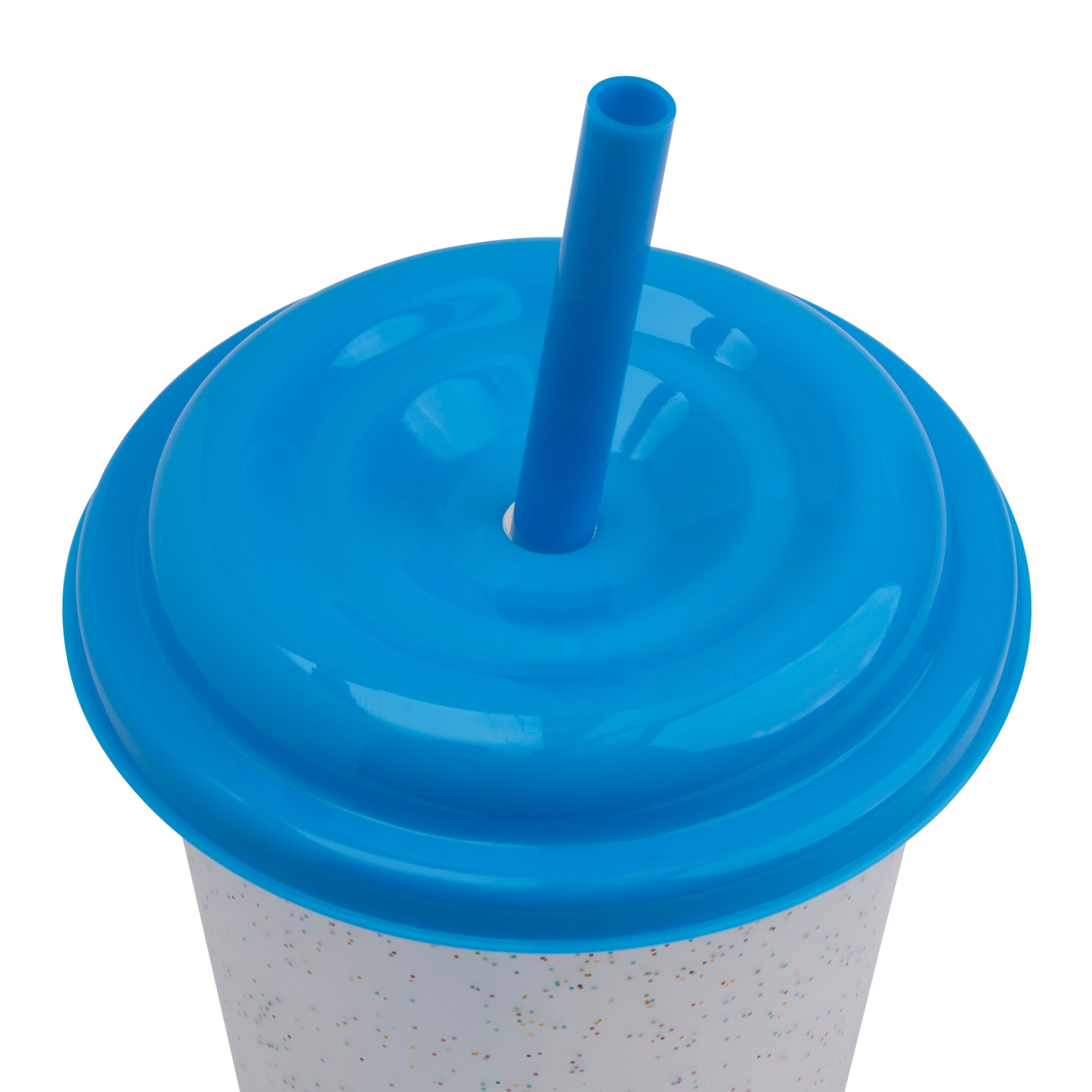 6-Piece Kids Glitter Color Changing Cup Set - Fun & Safe for Parties, Birthdays, and Everyday Use - BPA-Free Plastic Tumblers for Boys & Girls