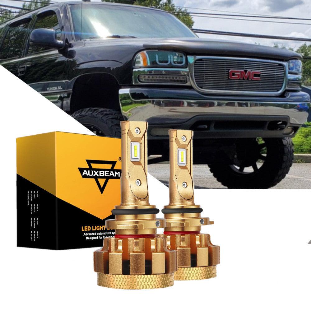 2000-2006 GMC Yukon XL 2500 LED Headlight Bulbs - 14000LM High/Low Beam Canbus Ready - Automotive Grade Lighting for Improved Night Visibility - Perfect for Off-Roading & Night Driving