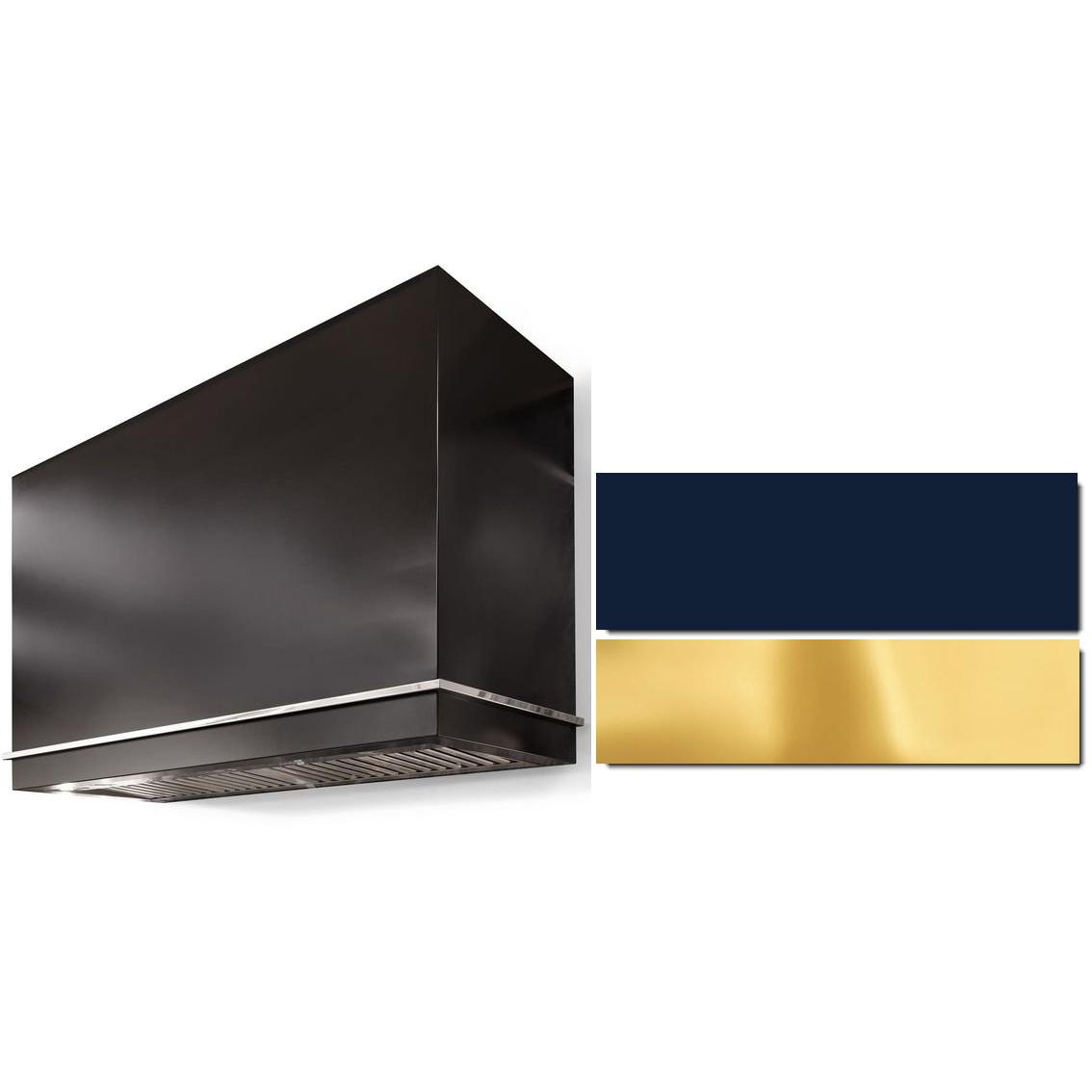 AGA 36 Inch Loge Series Wall Mount Range Hood AH3630LGEINDPB - Professional Stainless Steel Kitchen Vent Hood for Home Cooking and Baking