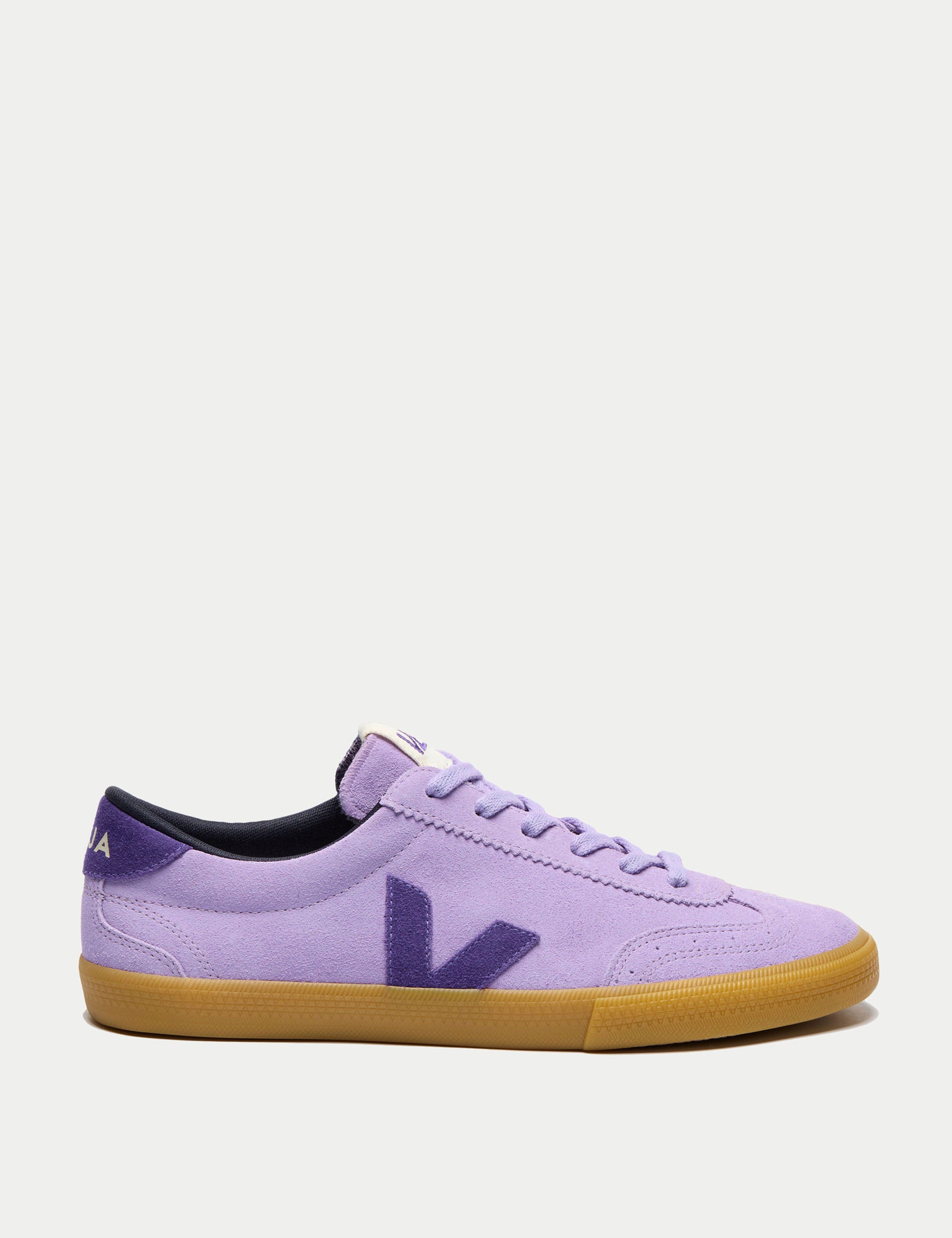 Volley Suede Sneakers in Lavender Purple - Comfortable & Stylish Women's Shoes for Casual Wear, Running, and Outdoor Activities