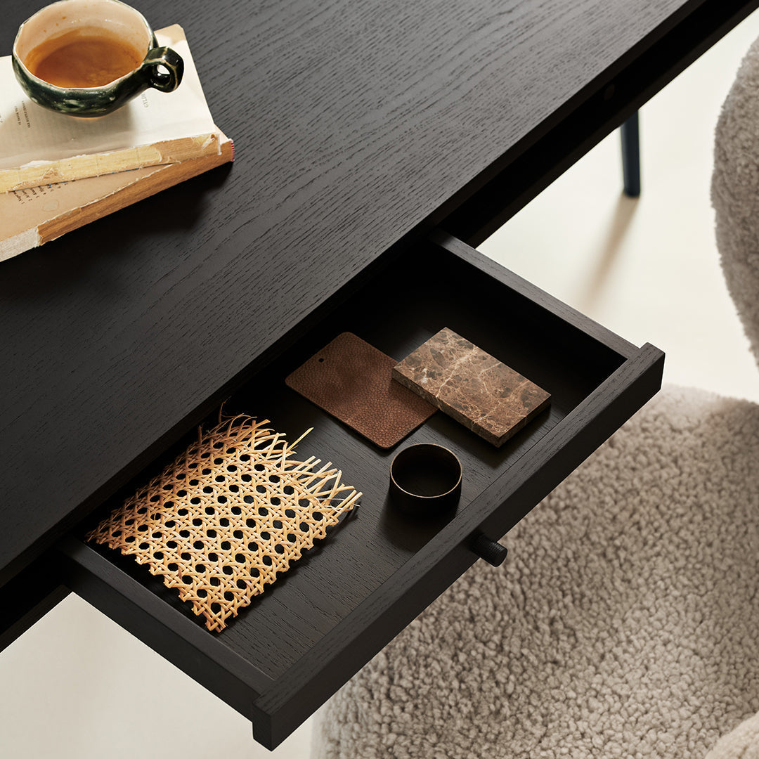 Kristian Sofus Hansen & Tommy Hyldahl JFK Desk - Mid-Century Modern Writing Desk for Home Office - Perfect for Small Spaces & Contemporary Interiors