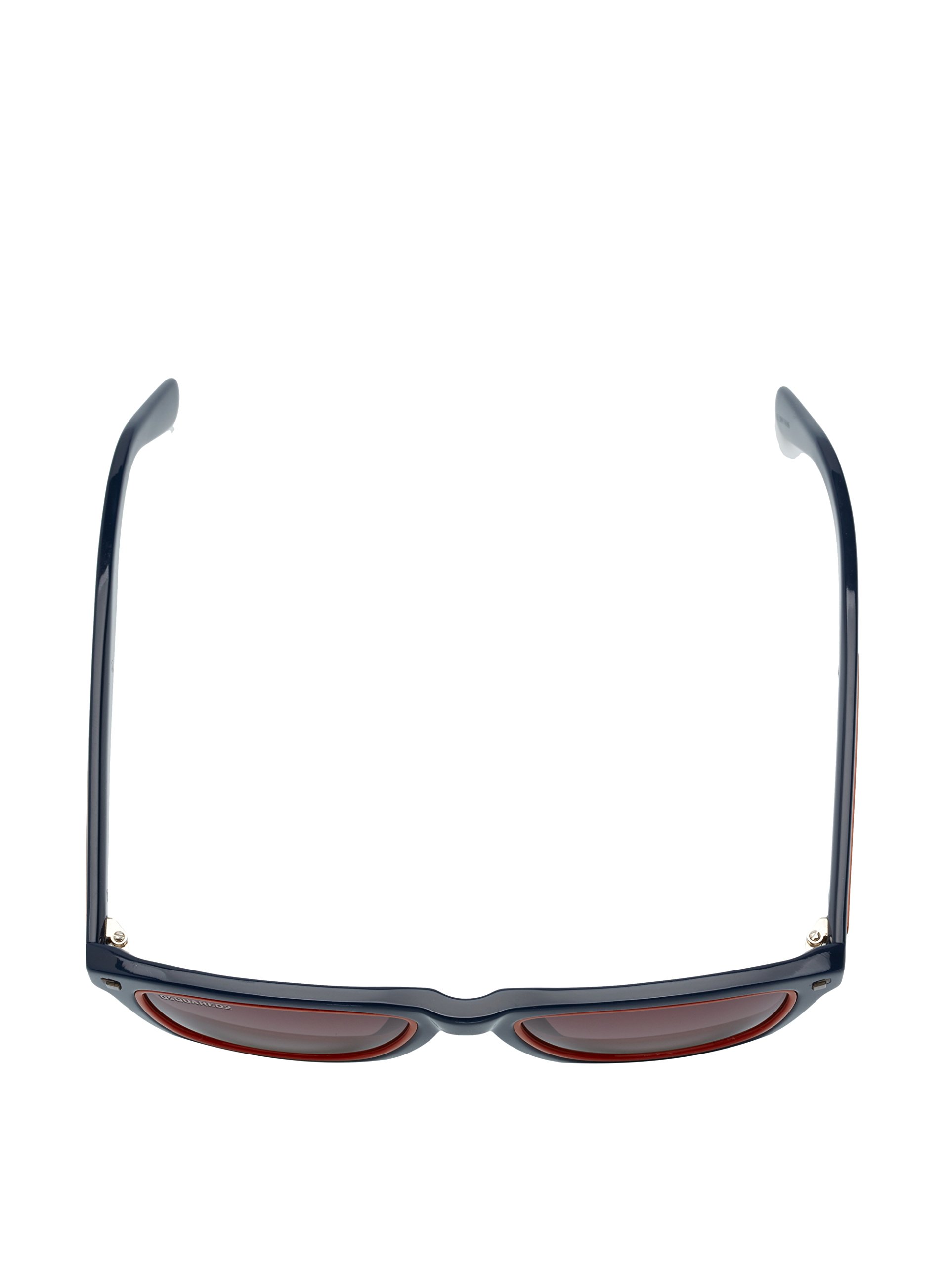 DSquared2 DQ169 Sunglasses - Shiny Blue Gradient Roviex Lenses for Men & Women | UV Protection, Fashion Eyewear for Outdoor Activities, Beach, and Driving
