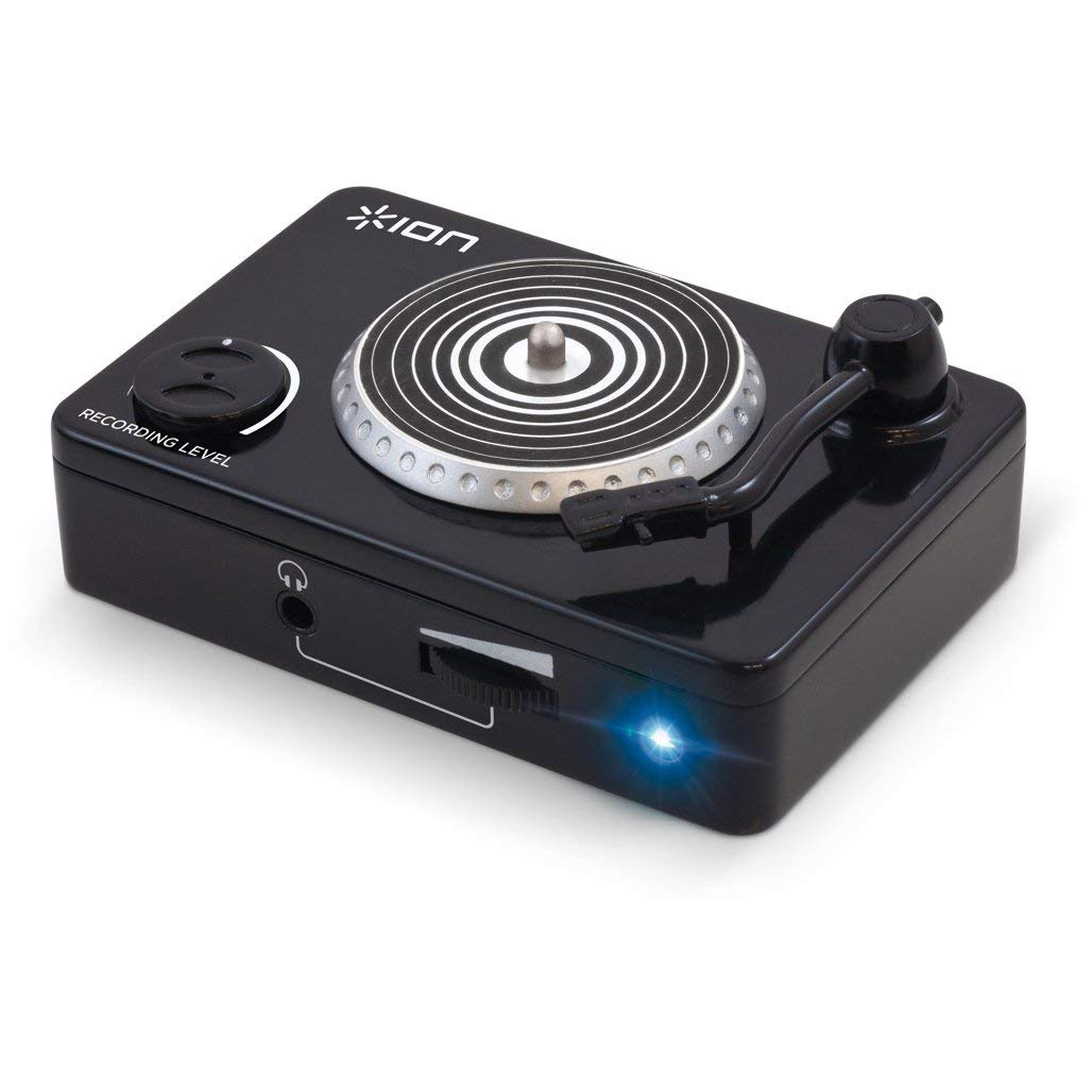 ION Audio Vinyl Forever USB Turntable Converter - Digitize Vinyl Records to MP3/WAV - Perfect for Archiving Classic Albums & Creating Digital Music Collections