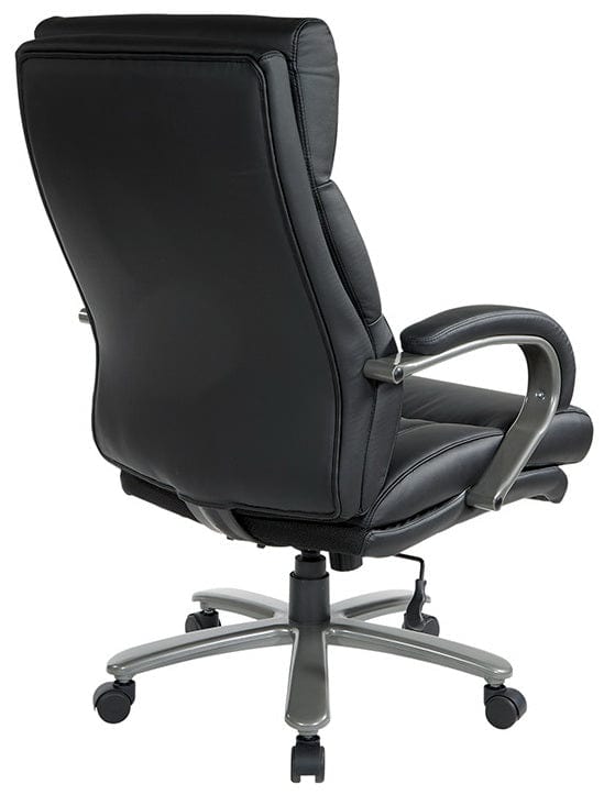 Office Star Work Smart Executive Big Man's Chair [ECH95297BT EC3] - Ergonomic High Back Office Chair for Heavy Duty Use, Perfect for Home Office, Conference Rooms & Executive Suites