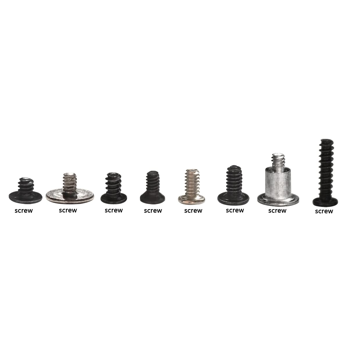 Nintendo Switch Screw Replacement Kit - 83pcs Triwing & Phillips Head Screws with Springs for Joy-Con Controllers & Console Slide Rail Back Shell Repair | Perfect for DIY Fixes & Maintenance