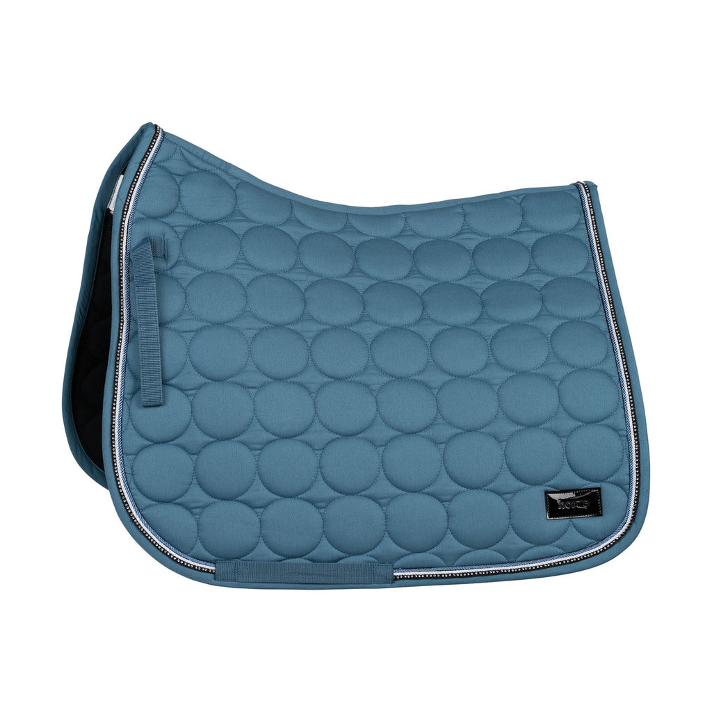 Horze Marquess Dressage Saddle Pad - Premium Equestrian Riding Pad for Dressage Training & Horse Shows - Perfect for English Riding & Competition