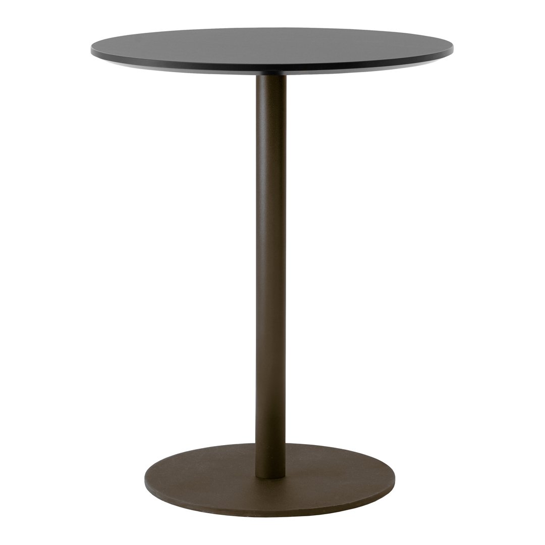 SK17 Adjustable Height Dining Table with Center Base - Perfect for Small Spaces, Apartments, and Modern Home Decor