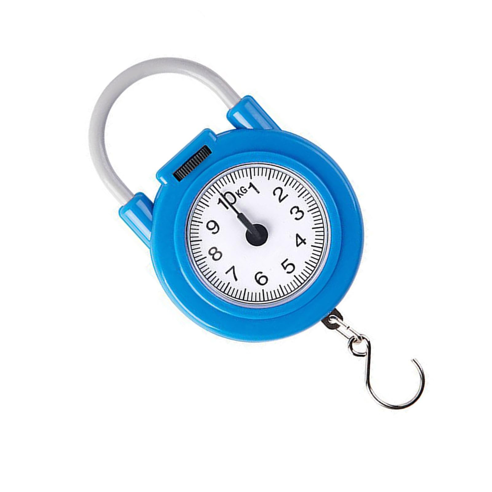 Portable Handheld Dial Scale - Digital Fishing & Kitchen Hanging Scale for Cooking, Groceries, Luggage & Outdoor Use (0.1oz-110lb) | Multi-Purpose Weight Measurement for Home, Travel & Camping