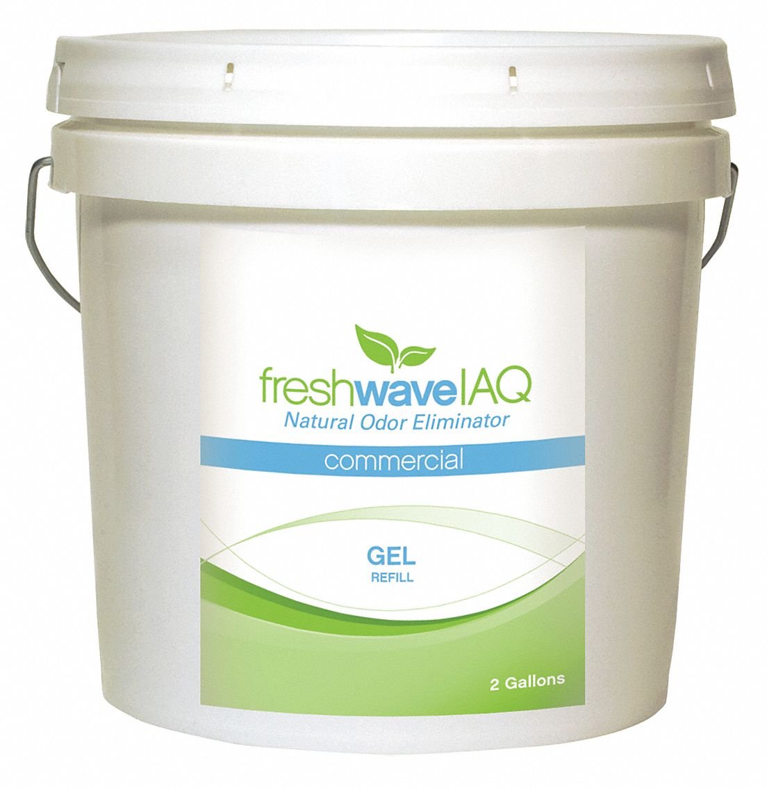 Fresh Wave IAQ Commercial Odor Eliminating Gel Refill - 2 Gallon Bucket | Natural Plant-Based Odor Absorber for Home & Office | Safe, Effective Odor Relief Solution | Compatible with 8oz & 16oz Gels | Ideal for Restrooms, Kitchens, Gyms, and Pet Areas