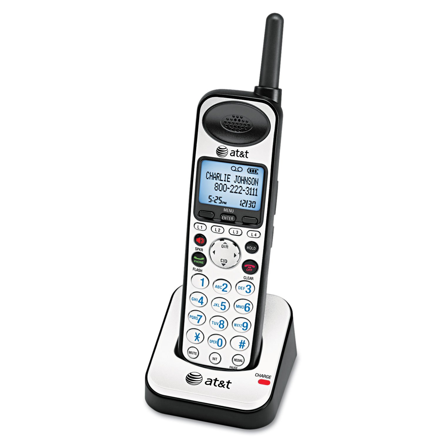 AT&T SynJ SB67108 Cordless Expansion Handset - Compatible with AT&T SynJ SB67138 & SB67158 Small Business Phone Systems | Office Communication Solution