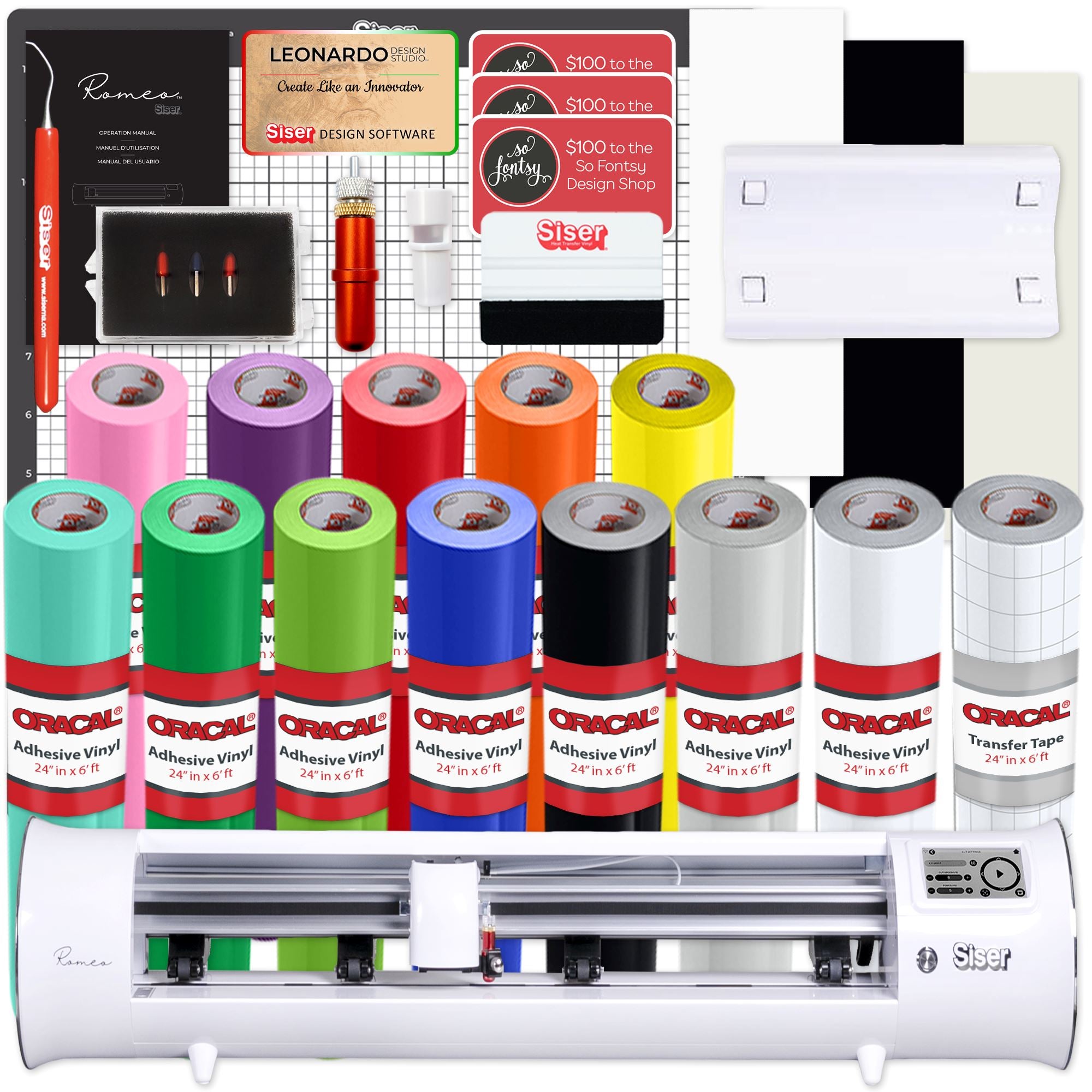Siser Romeo 24 Vinyl Cutter Machine with 24