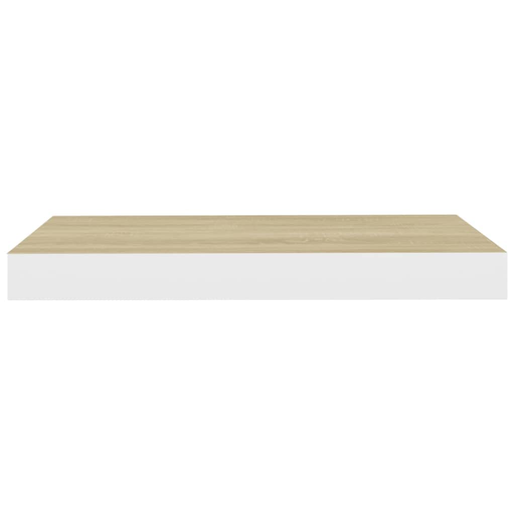 Premium Floating Shelf Wall Mount - 2 Pack Multifunctional Display & Storage Shelves for Bedroom, Living Room, Bathroom, Kitchen & Office - 15.7