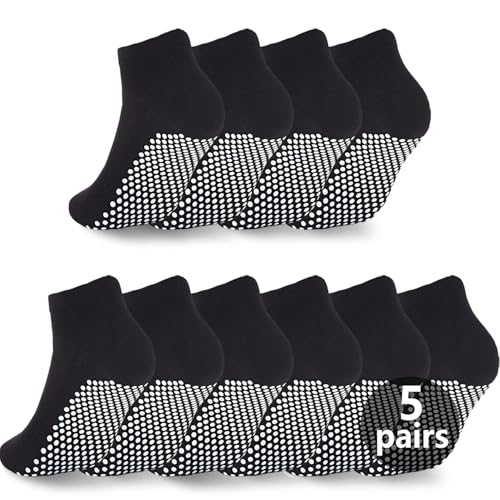 Dot Pattern/Black(5 Pairs)