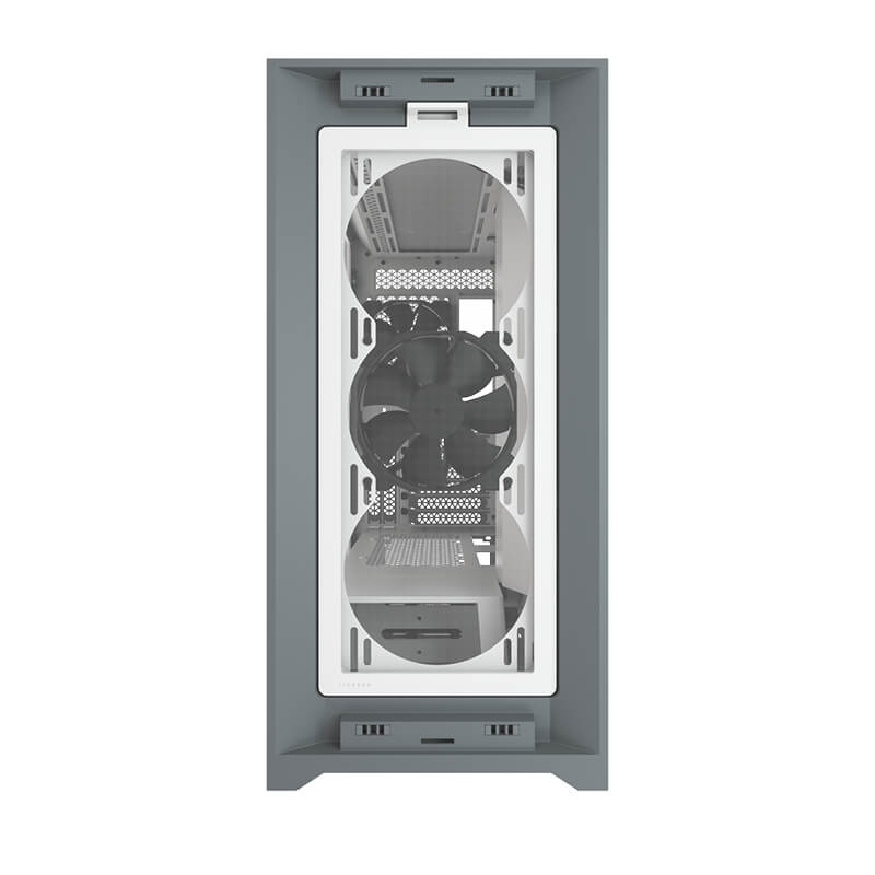 Corsair 5000D Airflow Tempered Glass Mid Tower PC Case - White | High-Performance Gaming & Workstation Build | Perfect for Streaming, Content Creation & Esports